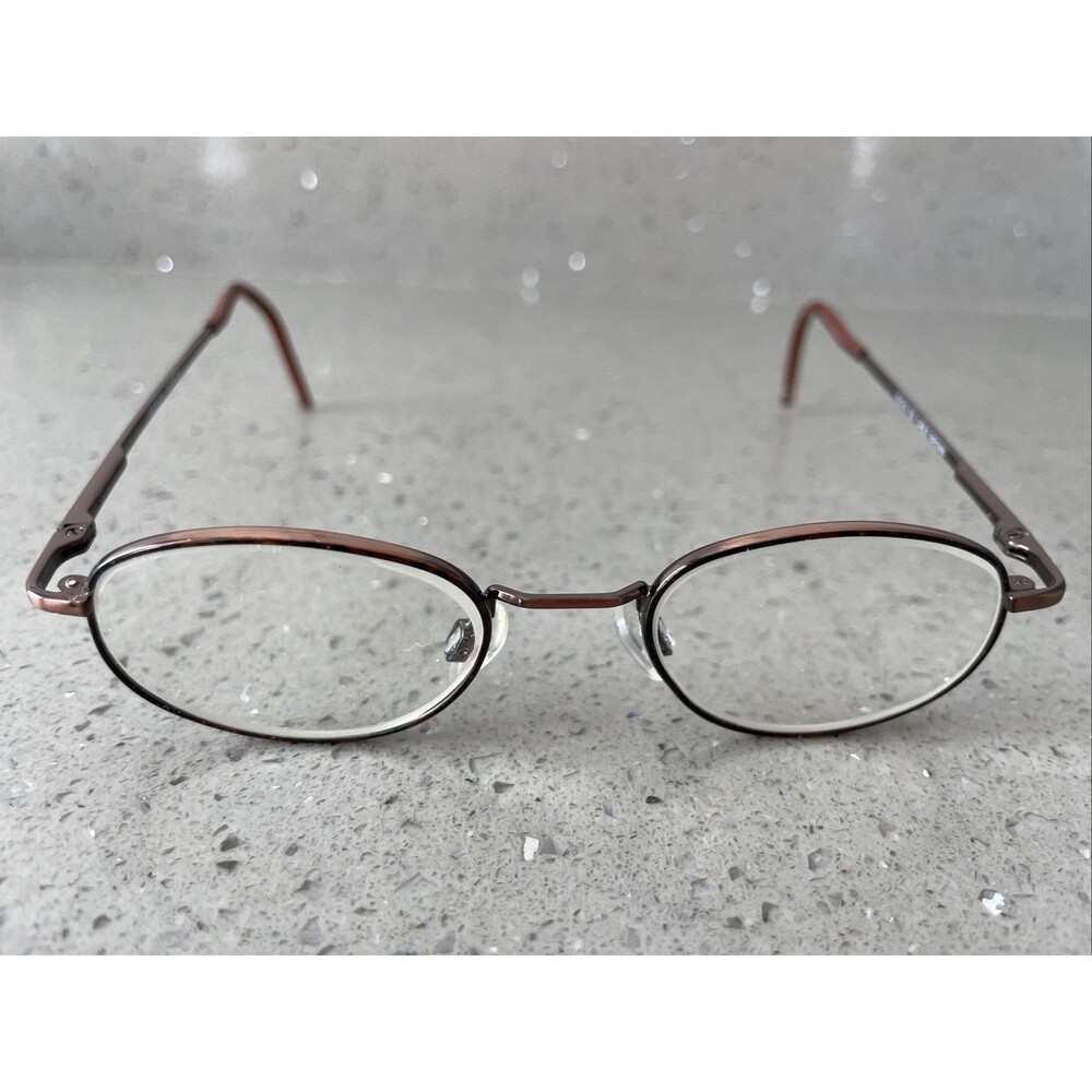 Modern PUMPKIN CABLE BROWN 42-16-135 Metal Full Rim Eyeglasses Frames ONLY